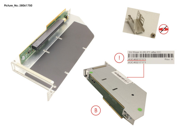 1U RISER A (R) P1 AFTER EC